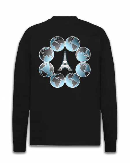 black oversized t shirt